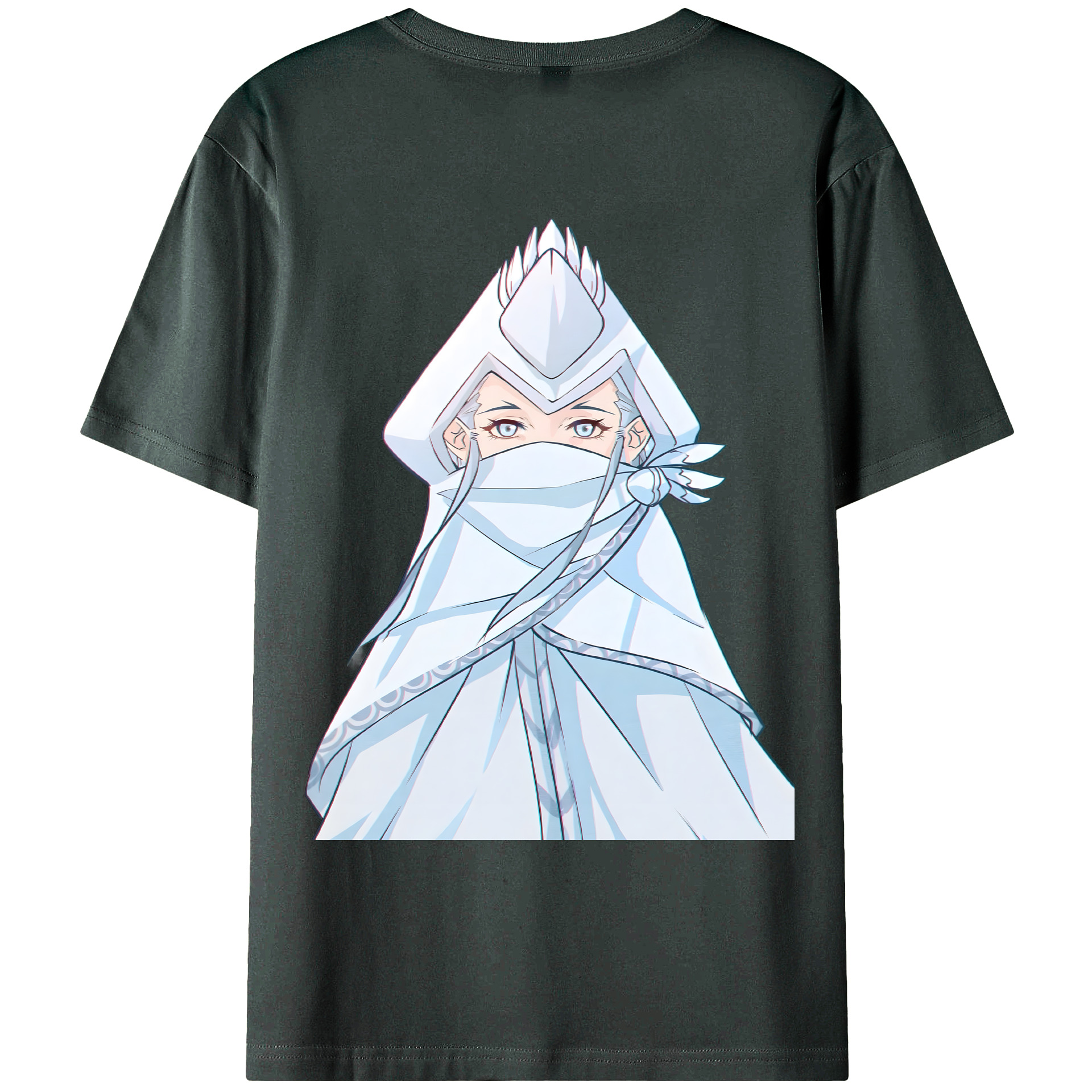 （画像用） Ne Zha 2 ナタ 魔童の大暴れ 綿100％ メンズ半袖Tシャツ（バックプリント） 通気性
